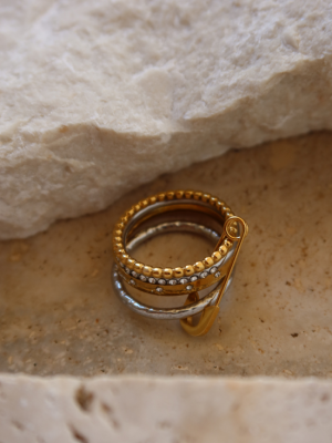 Silver/Gold Ring