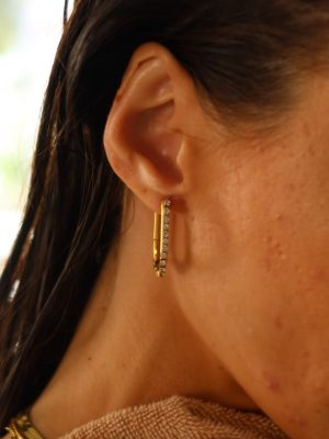 Omega Sparkle Earrings